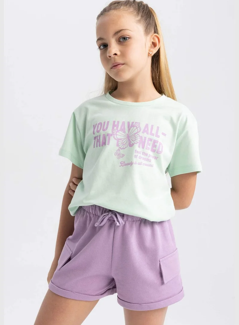 ديفاكتو Girl Knitted Short