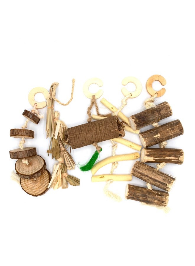 أوكسبو مجموعة حفلات Oxbow Enriched Life Natural Dangly - لعبة صغيرة للحيوانات الأليفة - رائعة لخنازير غينيا والأرانب والحيوانات الصغيرة الأخرى - Image 1