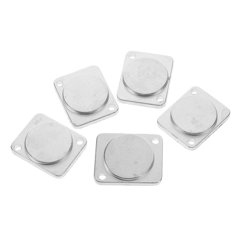 5 Pcs Blank Mounting Plate For Electrical Outlet Cover Metal Chassis Faceplate Cable Management Neat Wiring Home Office Commercial Space - Image 2