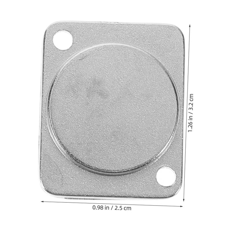 5 Pcs Blank Mounting Plate For Electrical Outlet Cover Metal Chassis Faceplate Cable Management Neat Wiring Home Office Commercial Space - Image 3