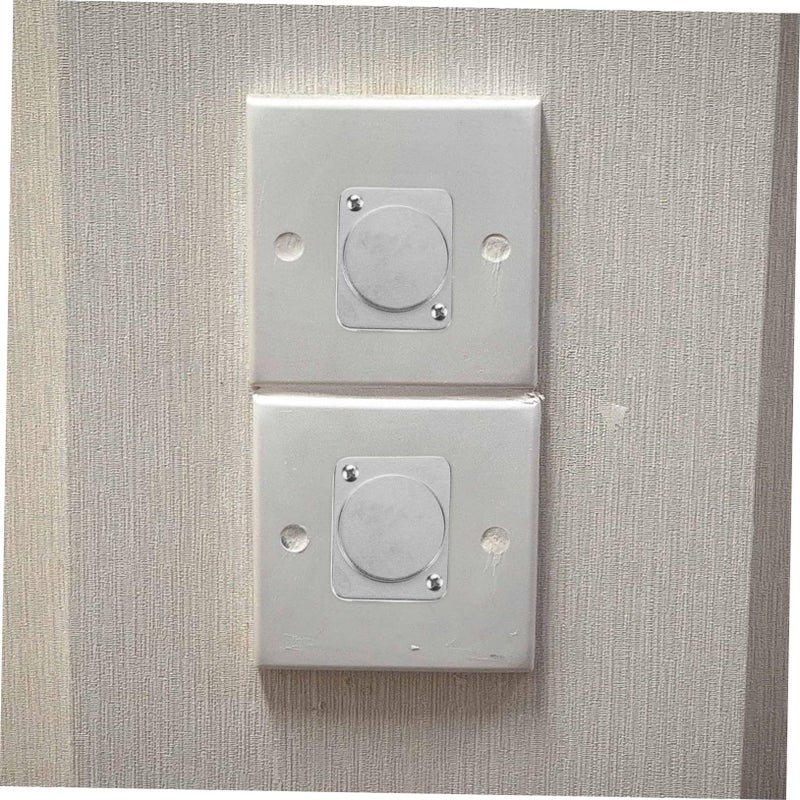 5 Pcs Blank Mounting Plate For Electrical Outlet Cover Metal Chassis Faceplate Cable Management Neat Wiring Home Office Commercial Space - Image 5