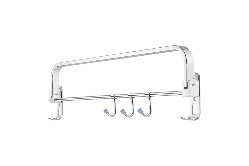 Stainless Steel Towel Rack for BathroomTowel StandHangerBarBathroom Accessories  - Image 2
