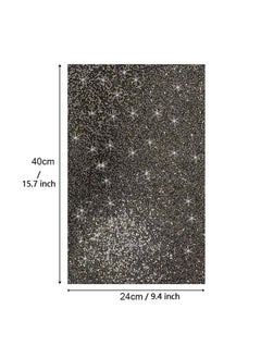 EBANKU Nail Art Hand Pad Foldable Nail Art Table Mat Cushion Pad Hand Rest Manicure Tool Black Nail Mat  - Image 4