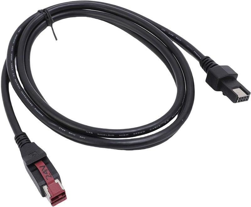 كابل ماسح الباركود من aqxreight، سلك توصيل الطرفية النقطية، كابل طابعة USB، أجهزة PVC التوصيل والتشغيل الفوري، توصيل i كابل ماسح الباركود، سلك الباركود، الطرفية النقطية. - Image 1