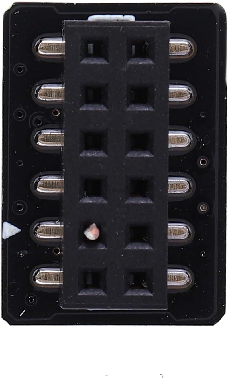 Zunate SPI 12Pin TPM 2.0 Module, TPM2.0 Encryption Security Module, SPI Interface 12Pin Crypto Processor TPM for Computer - Image 1