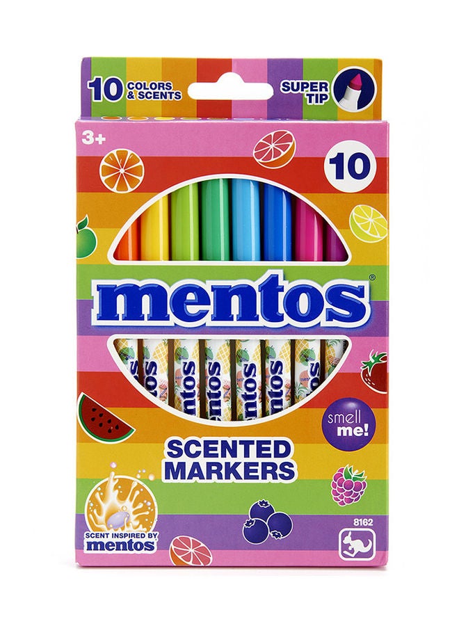 Mentos 10 قيراط من أقلام التحديد المعطرة - Image 1