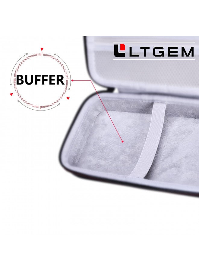 LTGEM LTGEM EVA Hard Case for Focusrite Scarlett Solo / 2i2 / 4i4 3rd Gen USB Audio Interface - Travel - Protective Carrying Storage Bag - Image 4