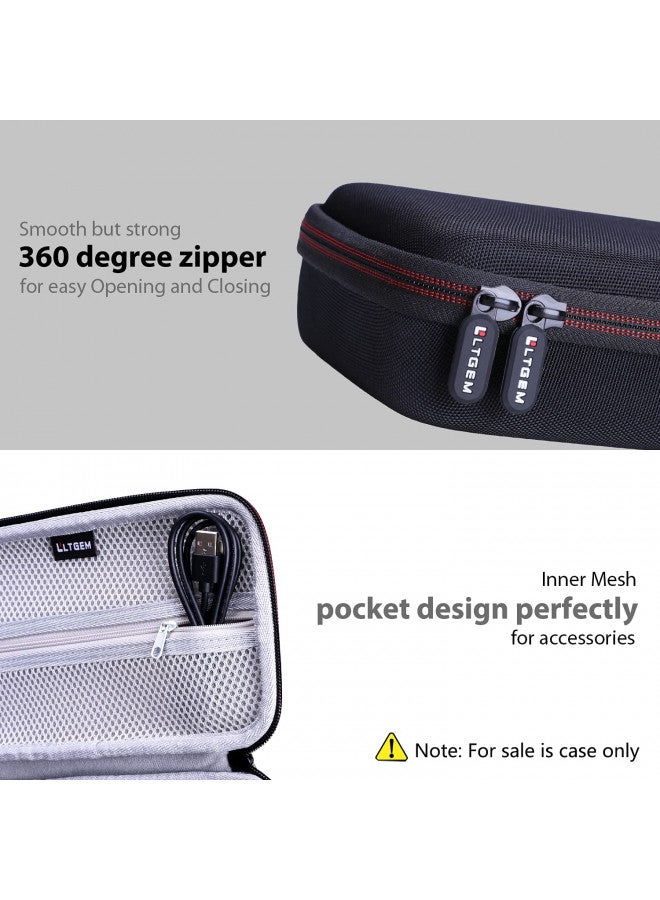 LTGEM LTGEM EVA Hard Case for Focusrite Scarlett Solo / 2i2 / 4i4 3rd Gen USB Audio Interface - Travel - Protective Carrying Storage Bag - Image 3