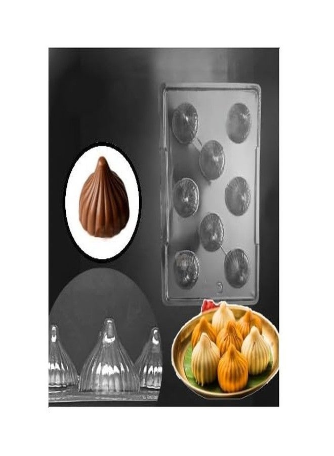 Global+Plus Modak Shape PVC Chocolate Mold, Best Chocolate molds, PVC Chocolate molds - Image 4