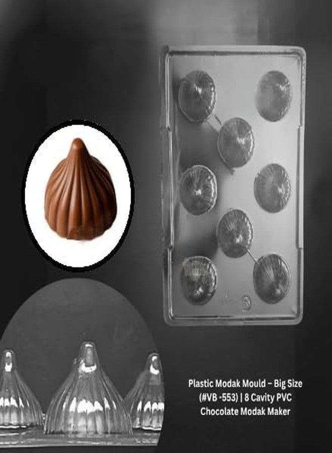 Global+Plus Modak Shape PVC Chocolate Mold, Best Chocolate molds, PVC Chocolate molds - Image 2