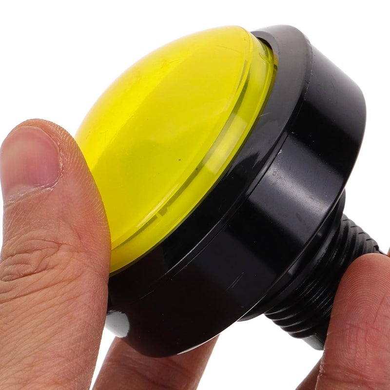 زر بديل لآلة اللعبة Healifty مع مؤشر LED أصفر، مفتاح إعادة تعيين م��دب رقم 63، زر أركيد لحظي صغير لوحدات تحكم ألعاب الفيديو - Image 4