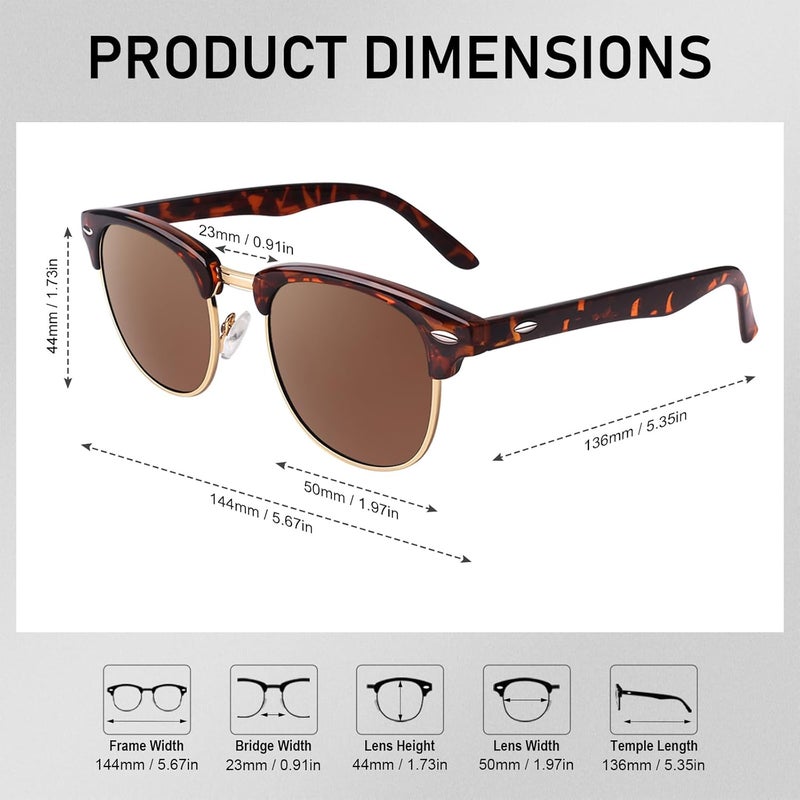 GQUEEN Polarized Sunglasses Men Womens,Flexible TR90 Frame,for Driving Fishing Cycling Hiking Golf Sports UV400 Protection - Image 5