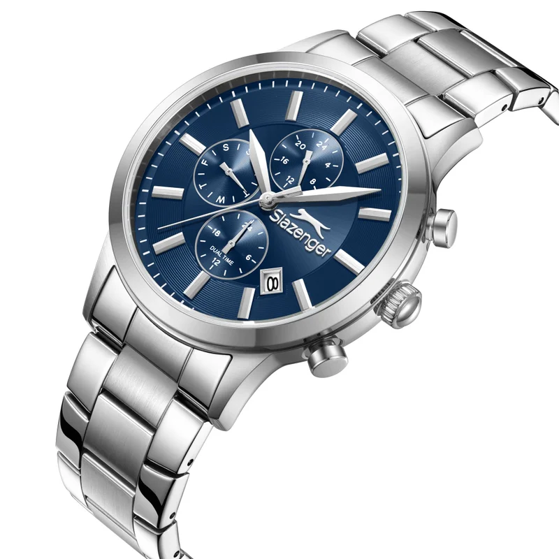 Slazenger  Men's Metal Multifunction Watch SL.9.2264.2.09 - 43 mm  | Best Price UAE
