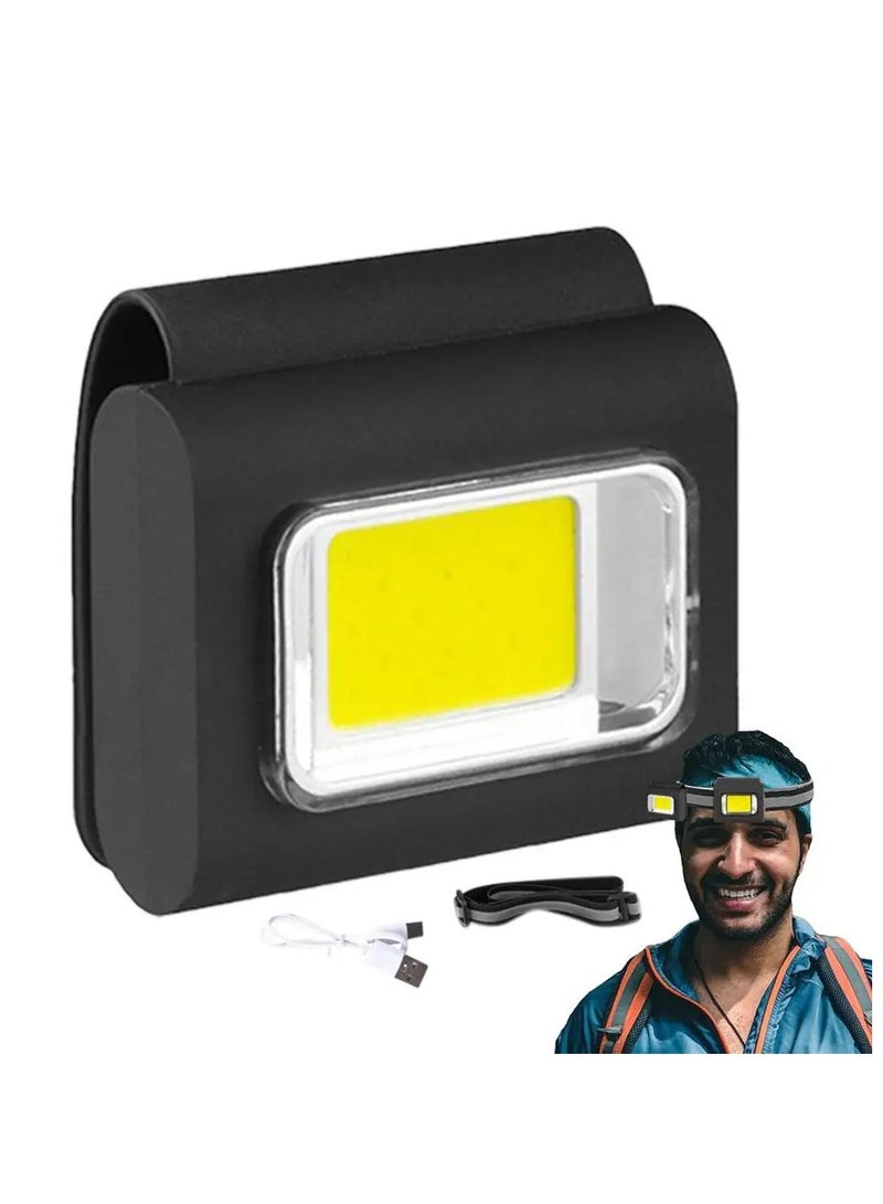 LED Safety Lights Run Light Outdoor Backpack Camping Silicone Clip Mode Walking Lamp for Night Portable Magnetic Emergency Light  - Image 1
