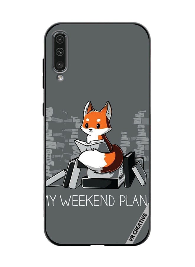 VR CREATIVE Protective Case Cover For Samsung Galaxy A70/A70s My Weekend Plans Design Multicolour - Image 1