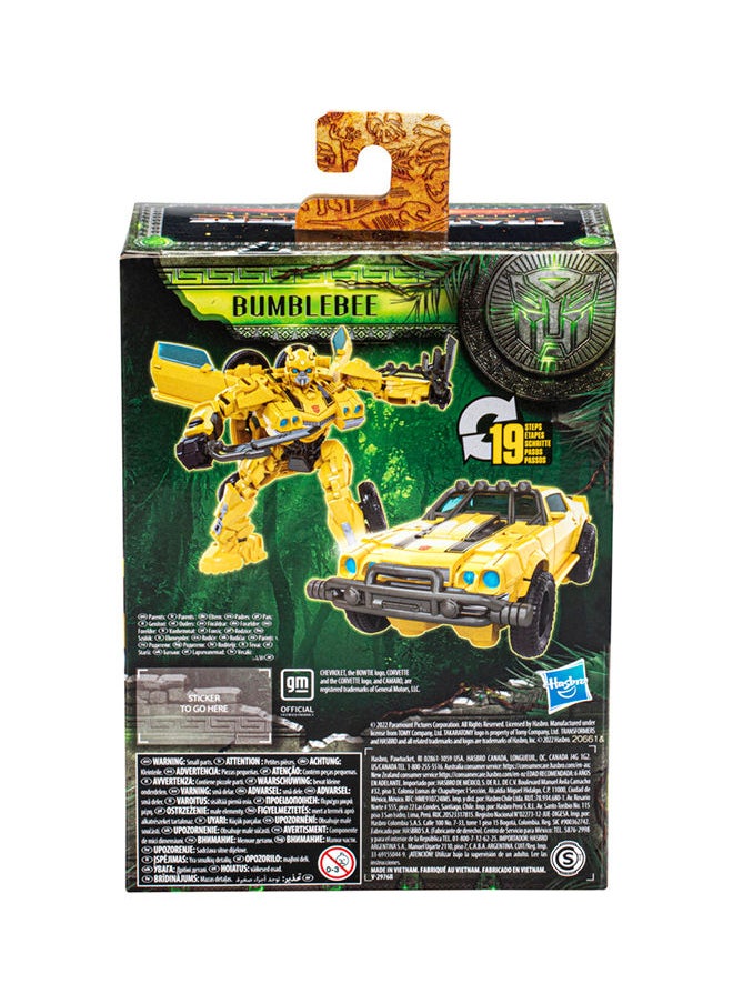 TRANSFORMERS - Rise Of The Beasts Movie, Deluxe Class Bumblebee Converting Action Figure For Ages 6 And Up - 5-inch - Image 1