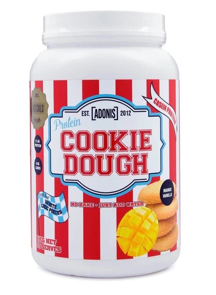 Adonis Cookie Dough Protein Supplement - Mango Vanilla - 1 kg - Image 2