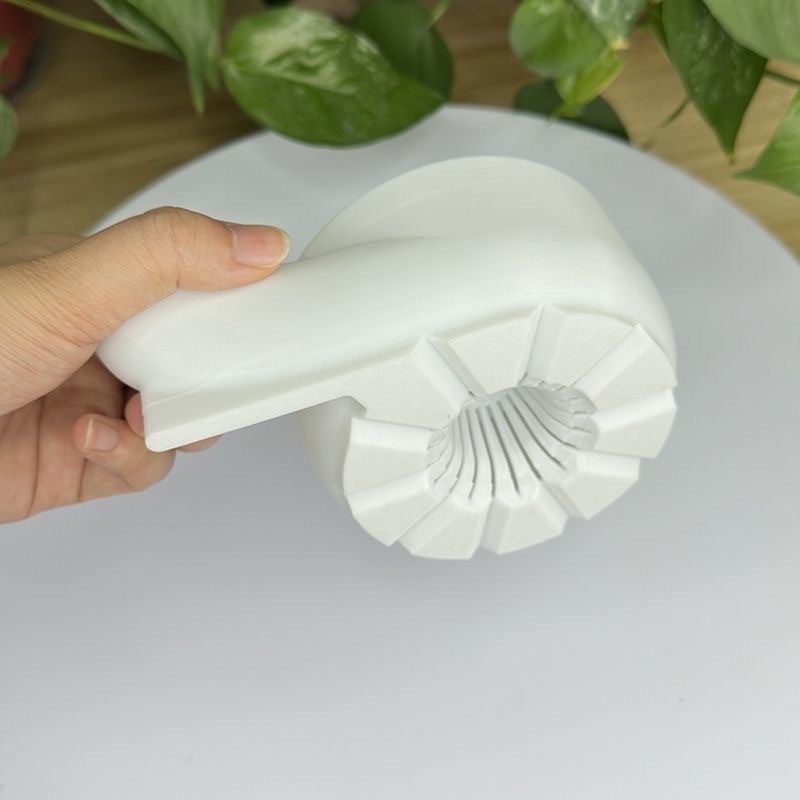 Automatic Fruit & Vegetable Cleaner: White, Small Size - Efficient Dirt & Residue Removal Fresh Produce Cleaner for Home Kitchen Daily Use - Image 4