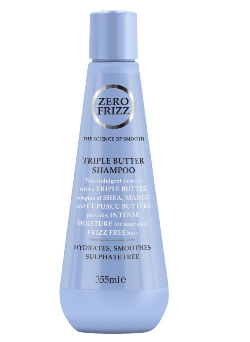 Zero Frizz - ZERO FRIZZ TRIPLE BUTTER SHAMPOO 355ML - Image 1
