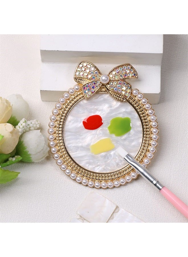 Mcduyant Nail Palette Knot Nail Polish Palette Nail Tray for Nail Art Nail Polish Mixing Palette Nail Art Display Board - Image 2