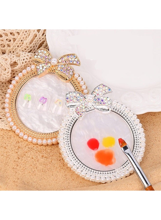 Mcduyant Nail Palette Knot Nail Polish Palette Nail Tray for Nail Art Nail Polish Mixing Palette Nail Art Display Board - Image 3
