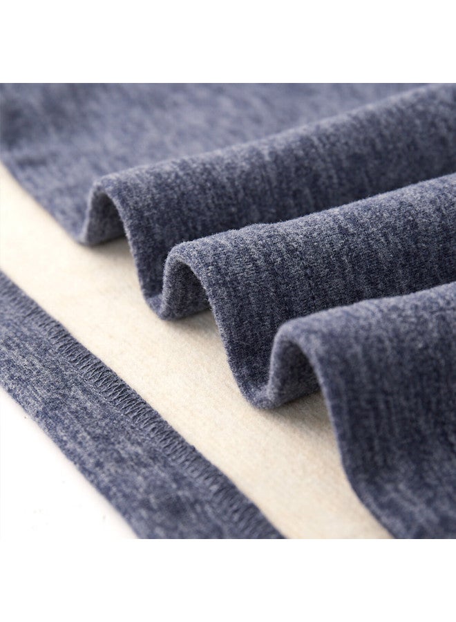 Firs Men's Long Sleeve Polo Shirt Autumn Thickened Velvet Business Casual Wool And Silk Blend Collar - Image 5