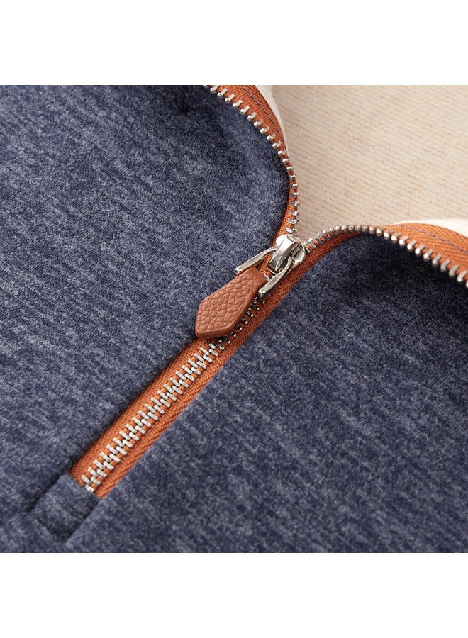 Firs Men's Long Sleeve Polo Shirt Autumn Thickened Velvet Business Casual Wool And Silk Blend Collar - Image 3