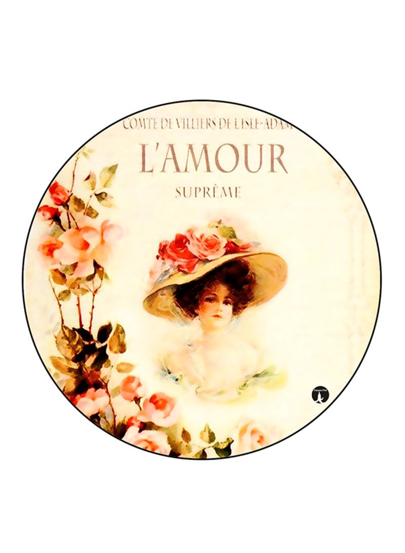 RKN Vintage Art Printed Mouse Pad Multicolour