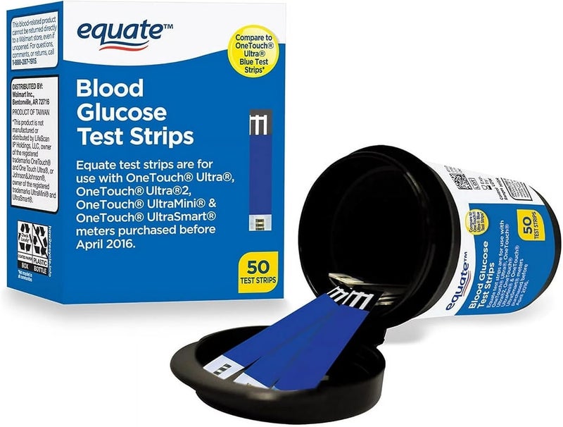 Blood Glucose Test Strips 50 Count  Ideal for Glucose Monitor Kit Diabetes Testing  Compatible with OneTouch Meters  Reliable Readings  Accurate  Easy to Use  High Accuracy Strips - Image 3