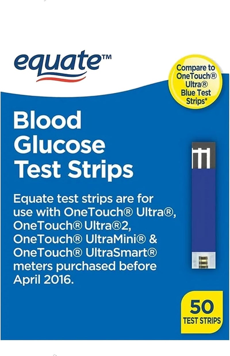 Blood Glucose Test Strips 50 Count  Ideal for Glucose Monitor Kit Diabetes Testing  Compatible with OneTouch Meters  Reliable Readings  Accurate  Easy to Use  High Accuracy Strips - Image 2