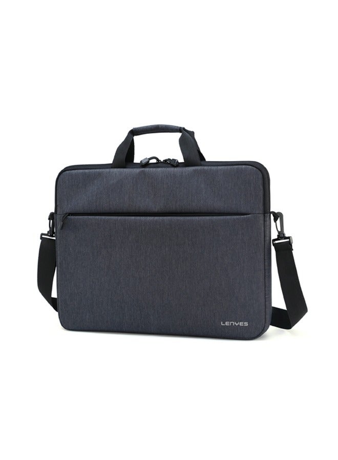 Lenyes Professional Laptop Bag with Shoulder Strap and Multi-Compartment Design