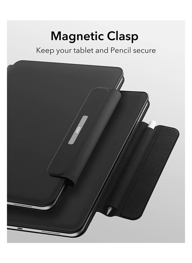 ESR - ESR Rebound Magnetic Keyboard Case iPad Keyboard Case Compatible with Ipad 10 2022 Easy Set Floating Cantilever Stand Springy Backlit Keys Precision Multi Touch Trackpad - Image 1