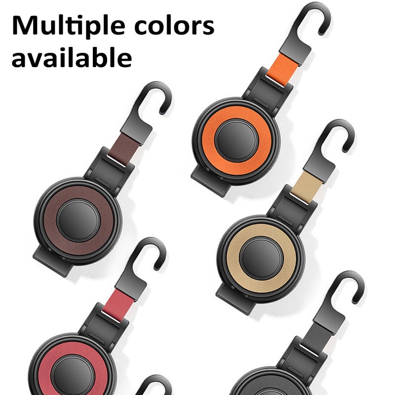 2 In 1 Car Back Hanging Mount Red Sturdy Construction Multifunctional Hook Cup Holder - Versatile Fit For Most Car Seats Hook Cup Holder For Car Seat Back Long Road Trips Daily Commutes - Image 2
