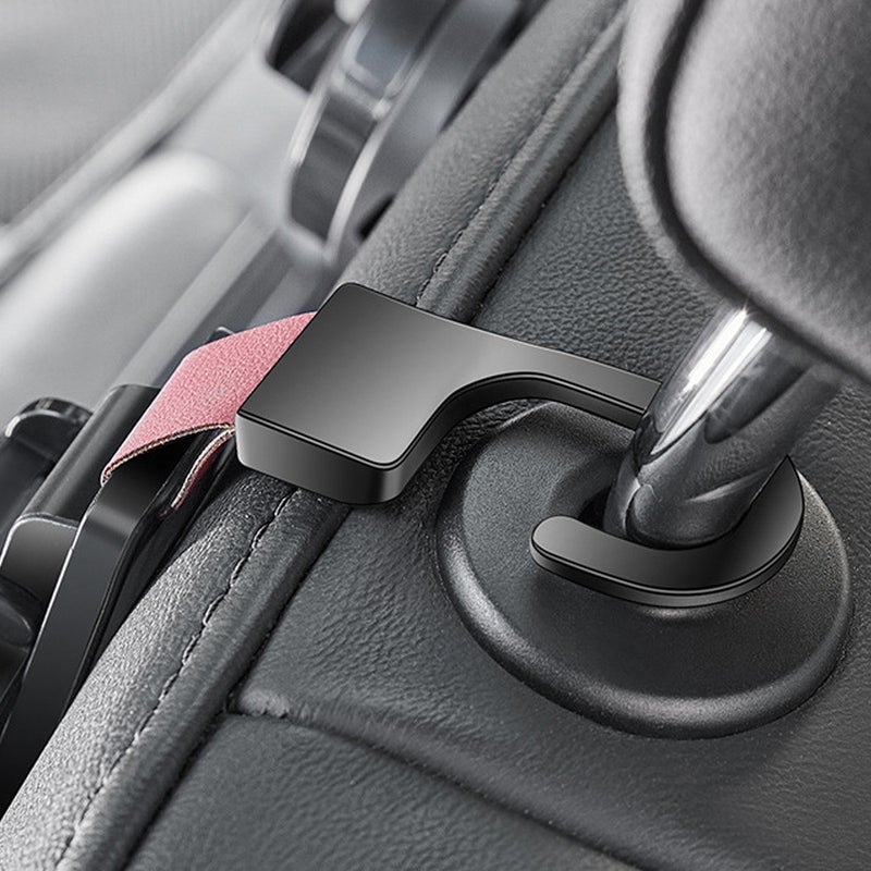 2 In 1 Car Back Hanging Mount Red Sturdy Construction Multifunctional Hook Cup Holder - Versatile Fit For Most Car Seats Hook Cup Holder For Car Seat Back Long Road Trips Daily Commutes - Image 5