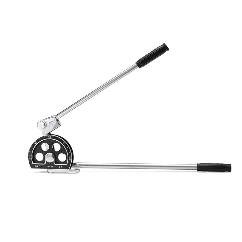 Digital Craft Digital Craft19mm Pipe Tube Bender 180Degree Heavy Duty Tubing Bender 34 Copper Aluminum Soft Metal Pipe Bending Tool Manual HVAC Air Conditioning Pipe Bender  - Image 1