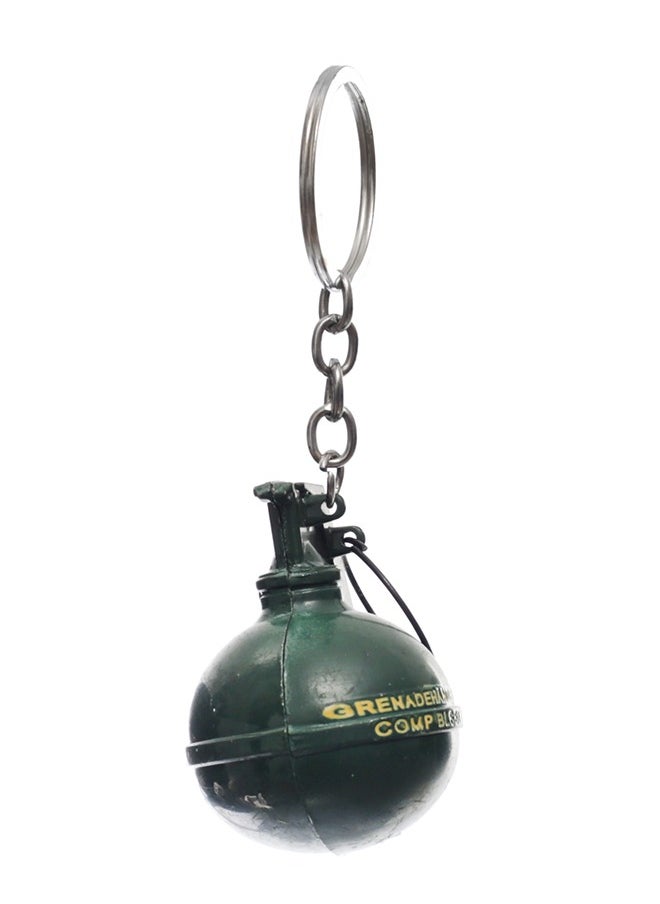 Metal Keychain with Grenade Shape for Gamers , Durable and Stylish Key Ring, Perfect Gift for Gaming Enthusiasts - Green - pzsku/ZEE8DA01EF9BCFD8EC53DZ/45/_/1736334214/8eb2ab44-213e-4979-a632-b0b40299f63b