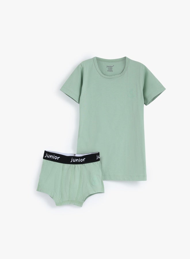 طقم داخلي قطن ولادي