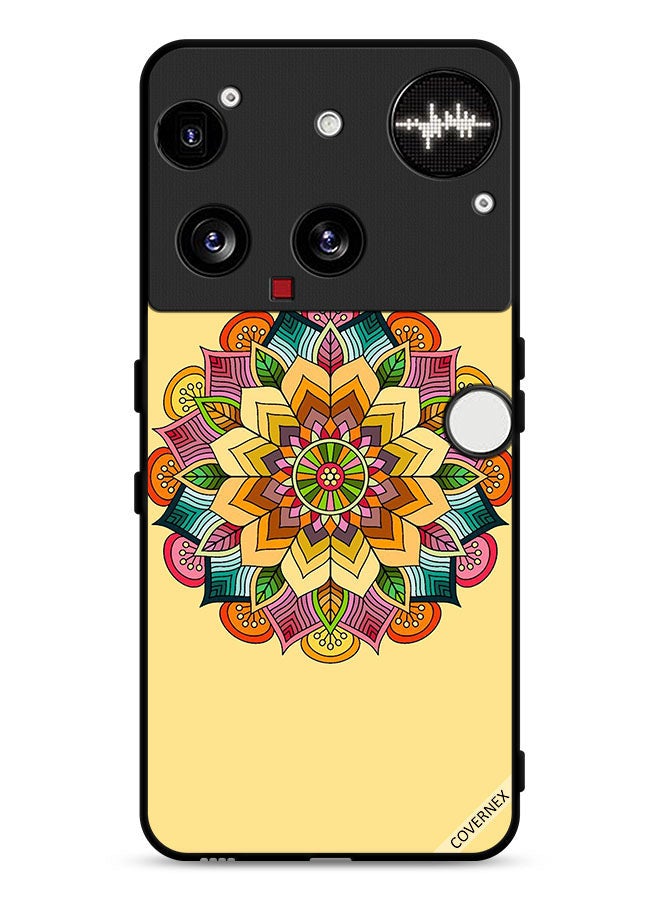 Covernex Nothing Phone (3) Protective Case Cover Round Mandala Pattern - Image 1