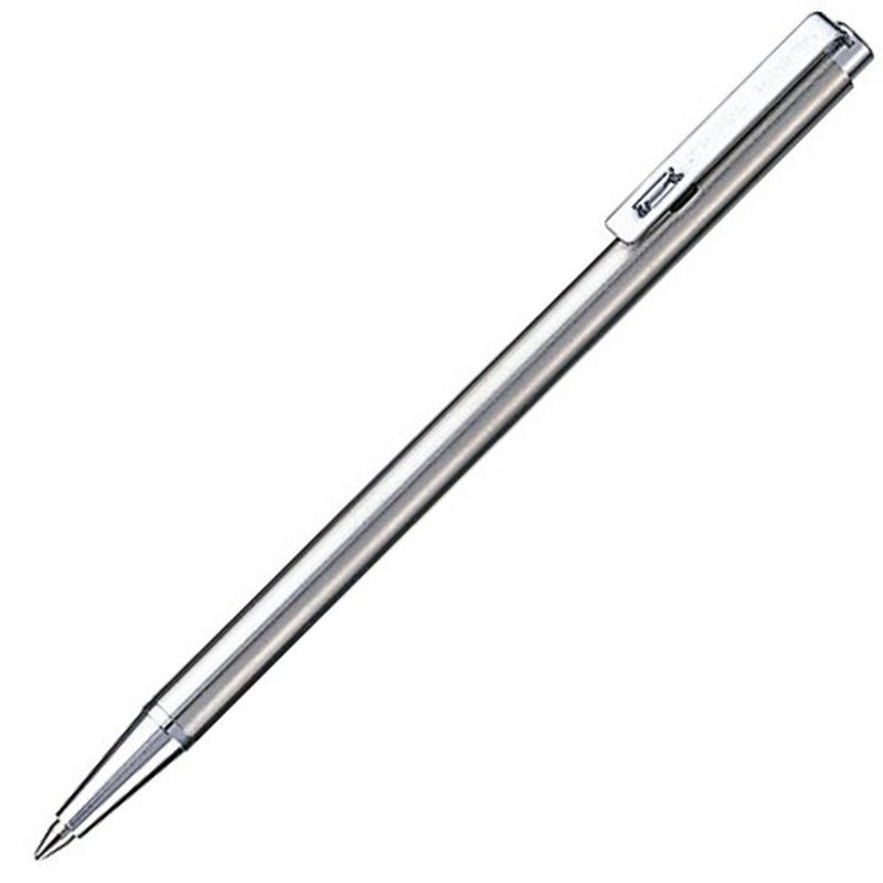 Zebra Technologies Mini Ballpoint Pen T-3, Black Ink, Silver (T-3) - Image 3