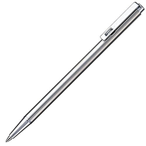 Zebra Technologies Mini Ballpoint Pen T-3, Black Ink, Silver (T-3) - Image 1