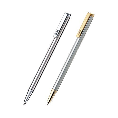 Zebra Technologies Mini Ballpoint Pen T-3, Black Ink, Silver (T-3) - Image 4