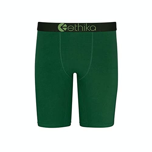 Ethika Boys Staple Boxer Brief | Victory Green (GRN, Large) - Image 5