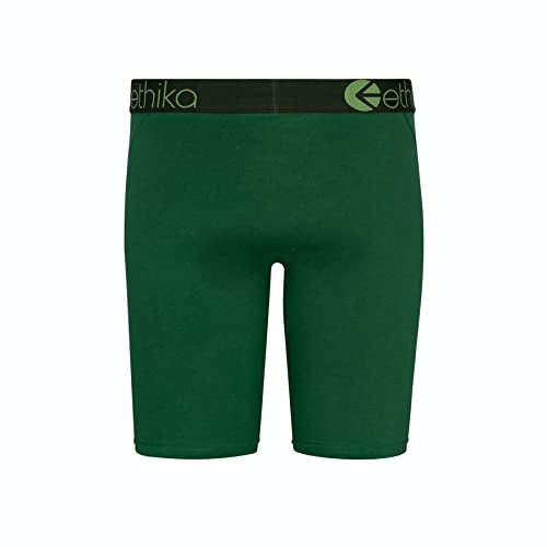 Ethika Boys Staple Boxer Brief | Victory Green (GRN, Large) - Image 3
