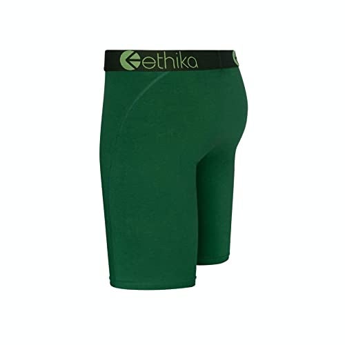 Ethika Boys Staple Boxer Brief | Victory Green (GRN, Large) - Image 2