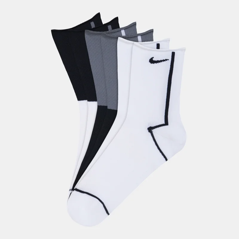 Nike White Women's Everyday Plus Training Ankle Socks (3 Pairs) for Women | Best Price UAE