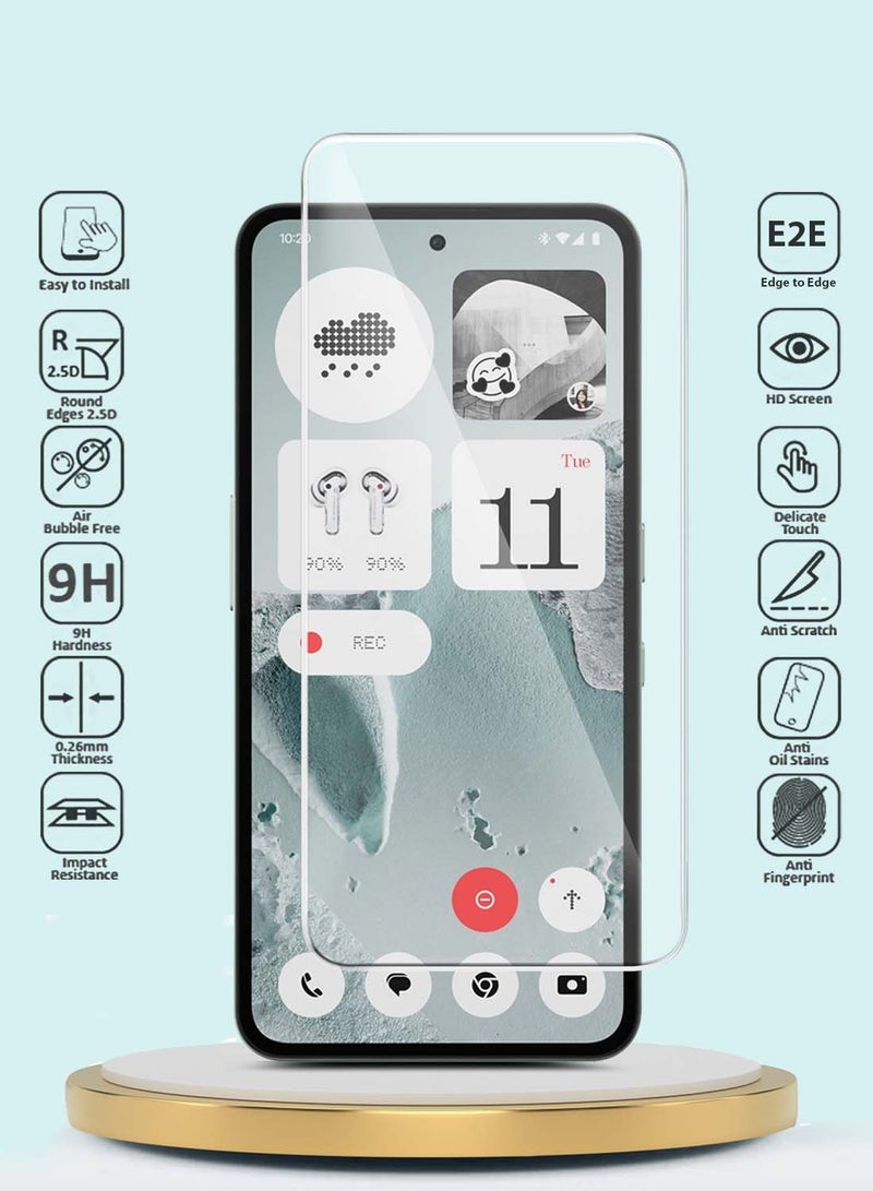 GMAX Nothing CMF Phone 2 Pro 5G 2025 GMAX Premium Series Curved Edges 9H 2.5D Tempered Glass Screen Protector - Clear - Image 2