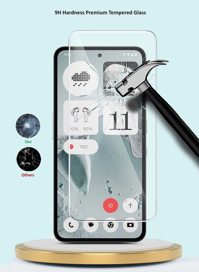 GMAX Nothing CMF Phone 2 Pro 5G 2025 GMAX Premium Series Curved Edges 9H 2.5D Tempered Glass Screen Protector - Clear - Image 3