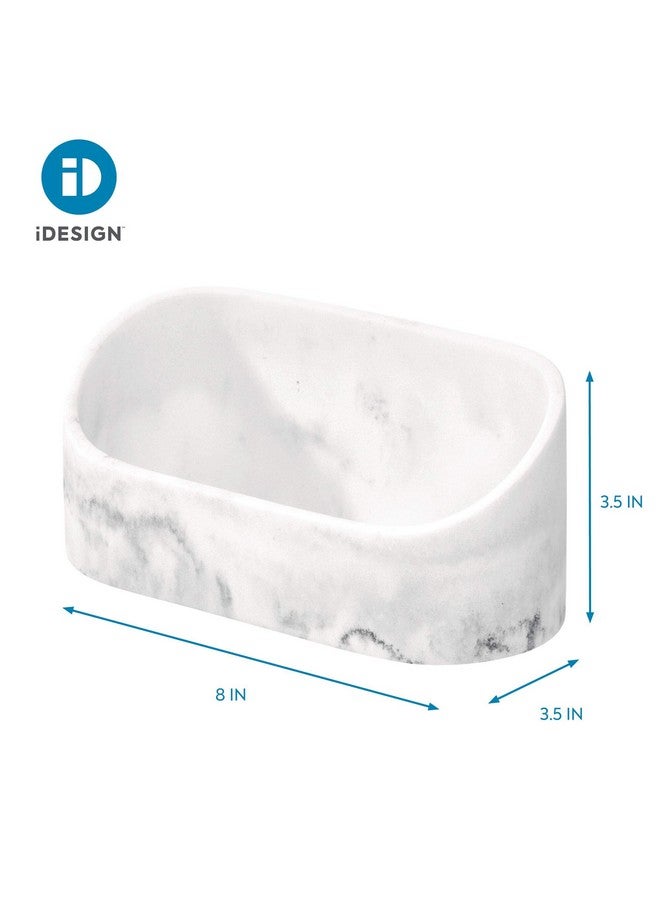 InterDesign iDesign Dakota Makeup, Countertop, VanityMakeup and Cosmetic Storage Bathroom, 7.89" x 3.39" x 3.61", Vanity Organizer - Image 5