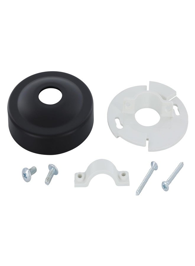 دانكو حامل ذراع الدش دانكو 12009 وغطاء الحافة، 3.1 بوصة، أسود غير لامع - Image 5