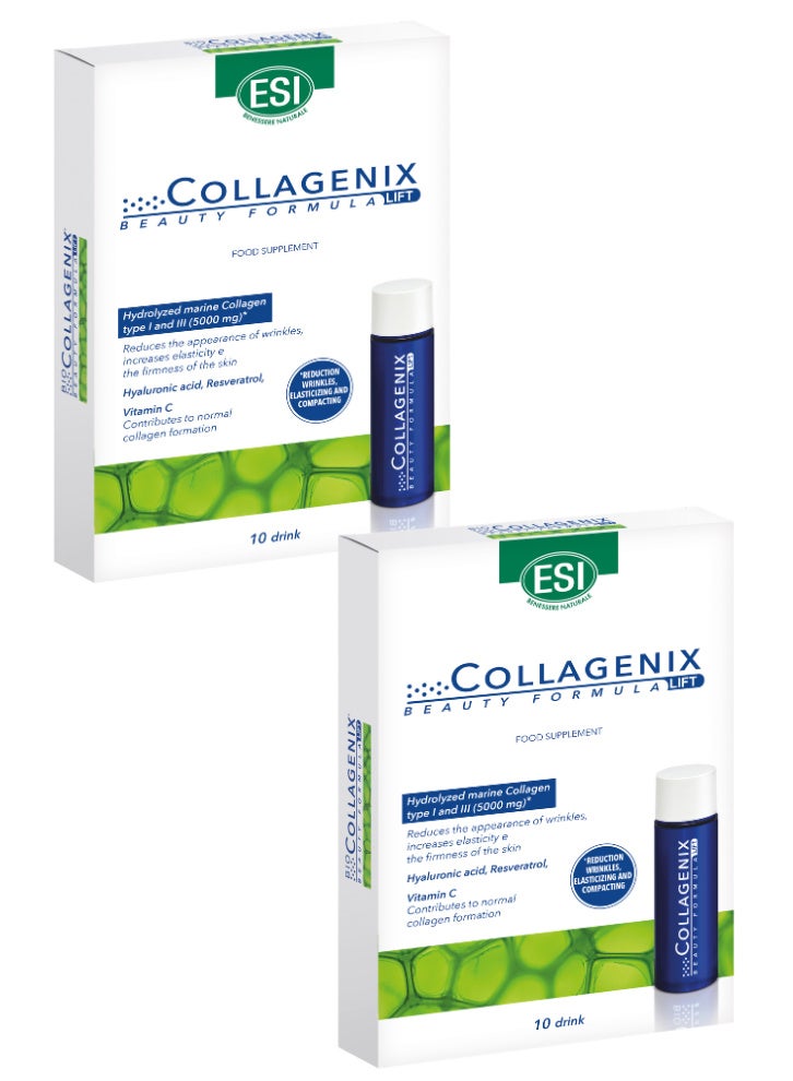 ESI Biocollagenix Collagen Drink 5000mg x2 + Tablets Free | Marine Collagen, Hyaluronic Acid, Vitamin C | Supports Skin Hydration, Elasticity & Anti-Aging Care - Image 2